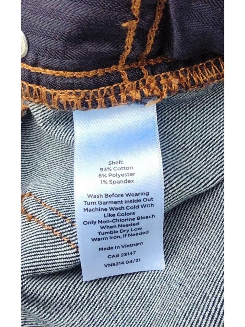 Talbots Women's Slim Ankle Jeans Size 16 Classic Fit Dark Wash Cotton Blend - Picture 5 of 11